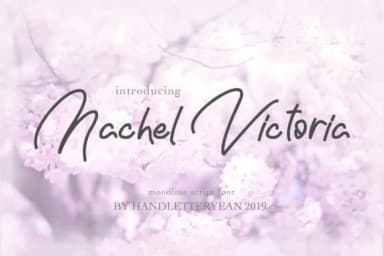 Nachel Victoria Font by yean.aguste — Script Handwritten Font — thumbnail 2