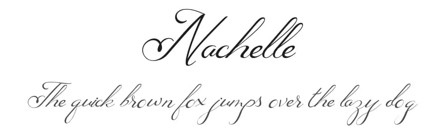 Nachelle by PutraCetol Studio — Script Handwritten Font