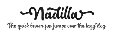 Nadilla by Subectype & Orenari — Script Handwritten Font — thumbnail 1
