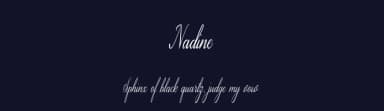 Nadine by Bens Creative — Script Handwritten Font — thumbnail 2