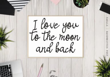 Naella Font by AEN Creative Studio — Script Handwritten Font — thumbnail 2