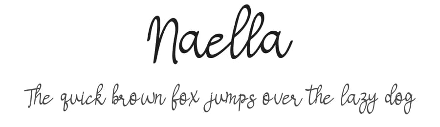 Naella by AEN Creative Studio — Script Handwritten Font