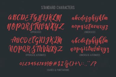 Nafasyah Font by Telllu — Script Handwritten Font — thumbnail 4