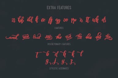 Nafasyah Font by Telllu — Script Handwritten Font — thumbnail 5