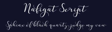 Nafigat Script by Apon Bahrainy — Script Handwritten Font — thumbnail 2