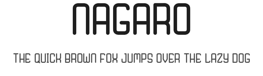 Nagaro by Sibelumpagi — Sans Serif Font
