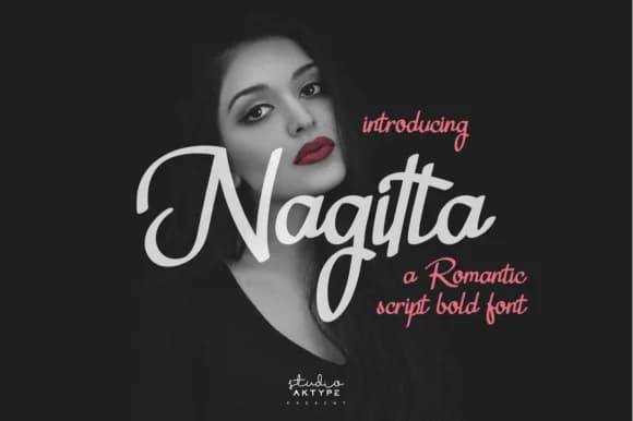 Nagitta Font by StudioAKTYPE — Script Handwritten Font