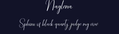 Naglena by Scratchones — Script Handwritten Font — thumbnail 2