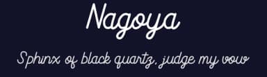 Nagoya by Magang Letterhend — Script Handwritten Font — thumbnail 2