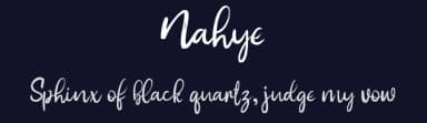 Nahye by Alit Design — Script Handwritten Font — thumbnail 2