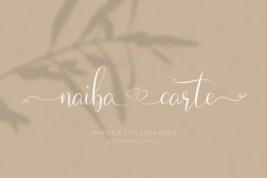Naibacarte Font by Sigit Dwipa — Script Handwritten Font — thumbnail 1