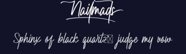Nailmads by NihStudio — Script Handwritten Font — thumbnail 2
