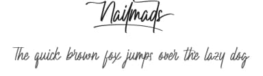 Nailmads by NihStudio — Script Handwritten Font — thumbnail 1