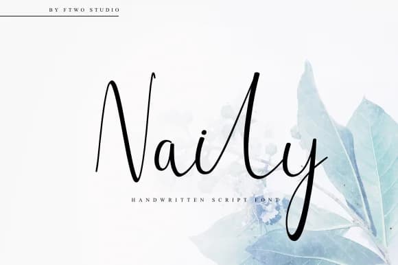 Naily Font by Ftwostudio — Script Handwritten Font