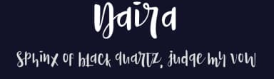 Naira by Hindra Permana — Script Handwritten Font — thumbnail 2