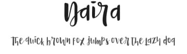 Naira by Hindra Permana — Script Handwritten Font — thumbnail 1