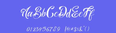 Nalicha by Nur Solikh — Script Handwritten Font — thumbnail 3