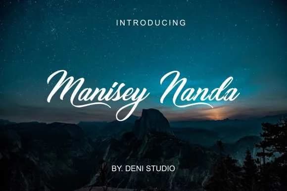 Nanda Font by deniprianggono78 — Script Handwritten Font