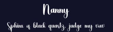 Nanny by Scratchones — Script Handwritten Font — thumbnail 2