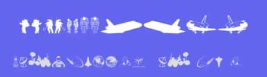 NASA Dings by Iconian Fonts — Dingbats Font — thumbnail 3