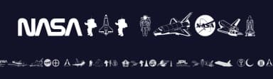 NASA Dings by Iconian Fonts — Dingbats Font — thumbnail 2