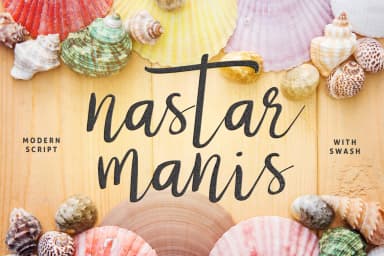 Nastar Font by Graphicfresh — Script Handwritten Font — thumbnail 1