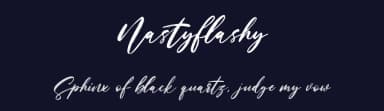 Nastyflashy by Maulana Creative — Script Handwritten Font — thumbnail 2