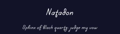 Natadon by Jprint Studio — Script Handwritten Font — thumbnail 2