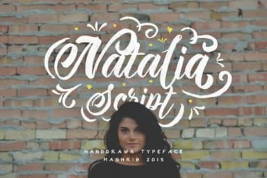 Natalia Script Font by maghrib — Script Handwritten Font — thumbnail 1
