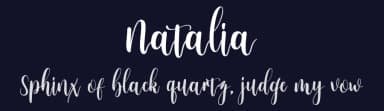 Natalia by Fanastudio — Script Handwritten Font — thumbnail 2