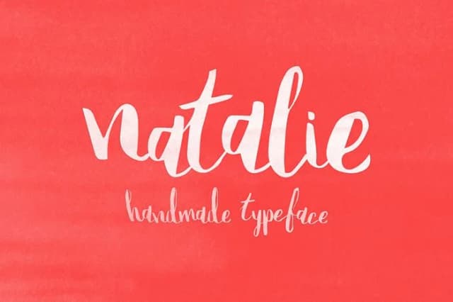 Natalie Font by Noe Araujo — Script Handwritten Font