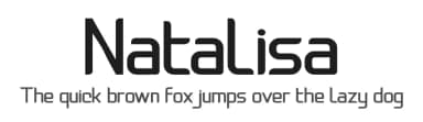Natalisa by Sabrcreative — Sans Serif Font — thumbnail 1