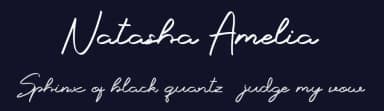 Natasha Amelia by Abas Creative — Script Handwritten Font — thumbnail 2