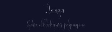 Natasya by Halim Antoni — Script Handwritten Font — thumbnail 2