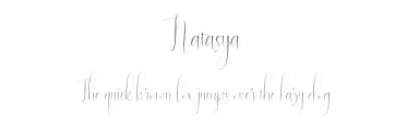 Natasya by Halim Antoni — Script Handwritten Font — thumbnail 1