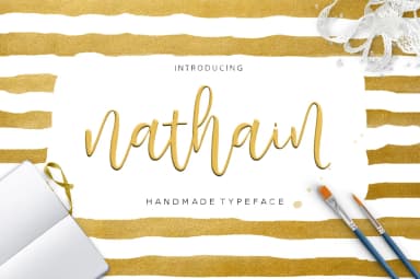Nathain Font by Youngtype — Script Handwritten Font — thumbnail 1
