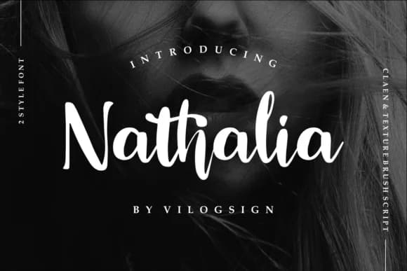 Nathalia Font by Vilogsign — Script Handwritten Font