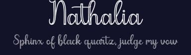 Nathalia by Hardiboy Design — Script Handwritten Font — thumbnail 2