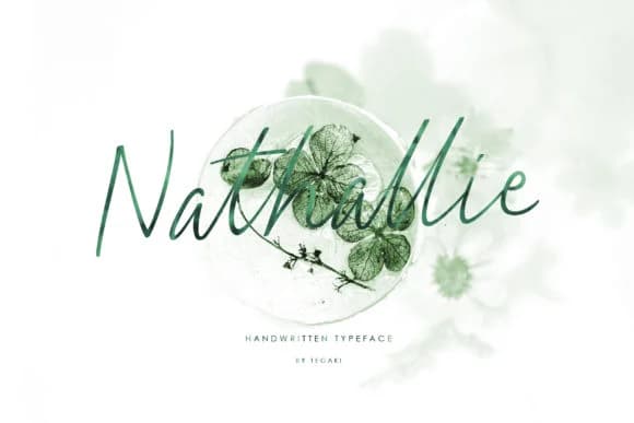 Nathallie Font by Tegaki — Script Handwritten Font