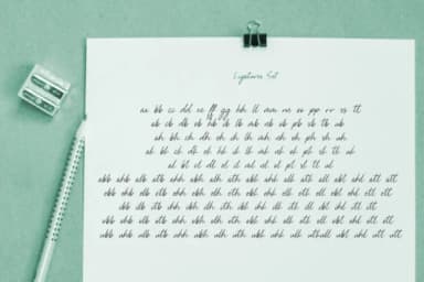 Nathallie Font by Tegaki — Script Handwritten Font — thumbnail 7