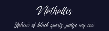 Nathallis by StringLabs Creative Studio — Script Handwritten Font — thumbnail 2