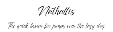 Nathallis by StringLabs Creative Studio — Script Handwritten Font — thumbnail 1