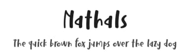 Nathals by 7NTypes — Script Handwritten Font — thumbnail 1