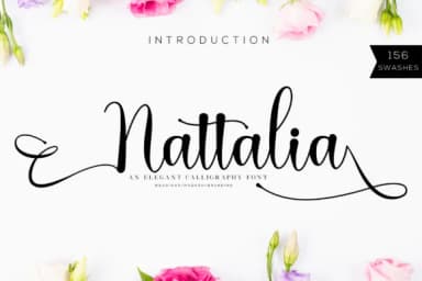 Nattalia Font by fanastudio — Script Handwritten Font — thumbnail 1