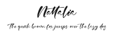 Nattalia by Vztype Studio — Script Handwritten Font — thumbnail 1