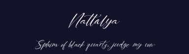 Nattalya by Kong Font — Script Handwritten Font — thumbnail 2