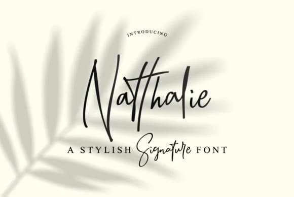Natthalie Font by PointLab — Script Handwritten Font