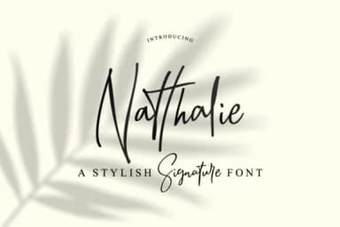 Natthalie Font by PointLab — Script Handwritten Font — thumbnail 1