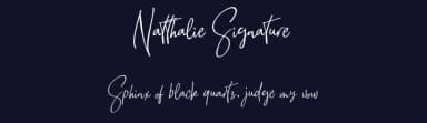 Natthalie Signature by pointlab studio — Script Handwritten Font — thumbnail 2