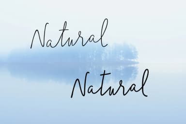 Natural Font by typehill — Script Handwritten Font — thumbnail 2